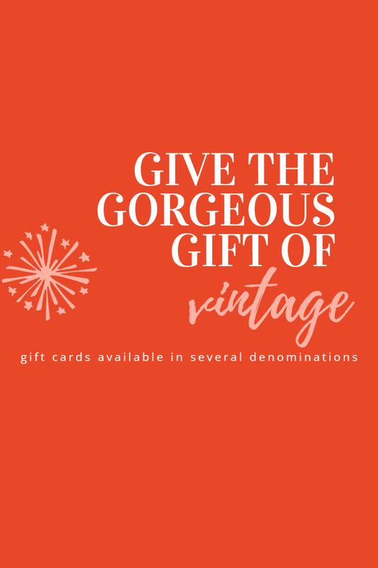 BETTER THAN CHIPS VINTAGE GIFT CARD